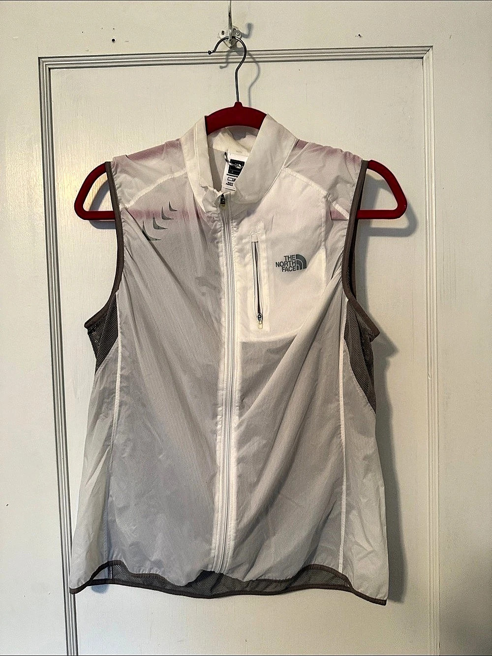 The North Face Flight Series Vest White & Gray Large